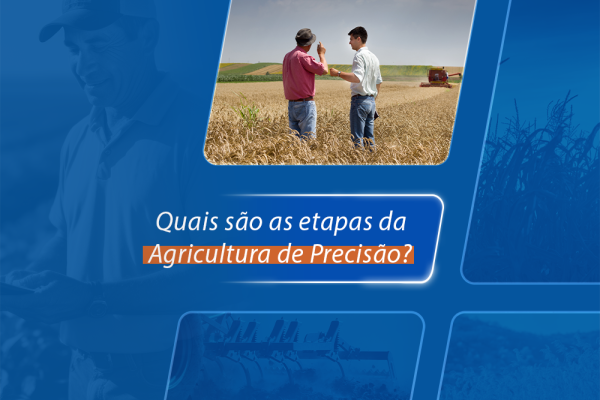 Quais são as etapas da agricultura de precisão?